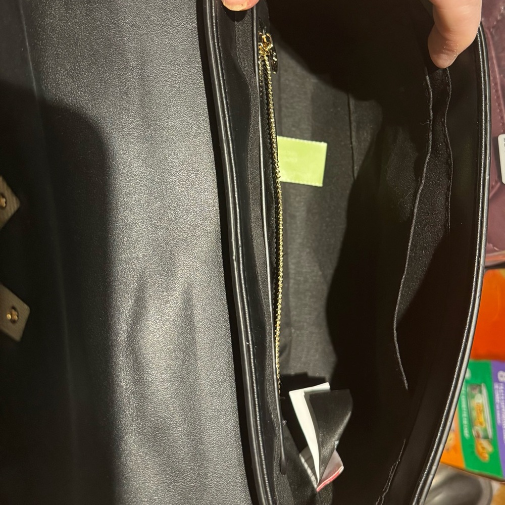 Valentino Orlandi Black Clutch with Gold Studs - Picture 4 of 4